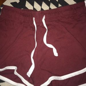 Red Maroon Shorts